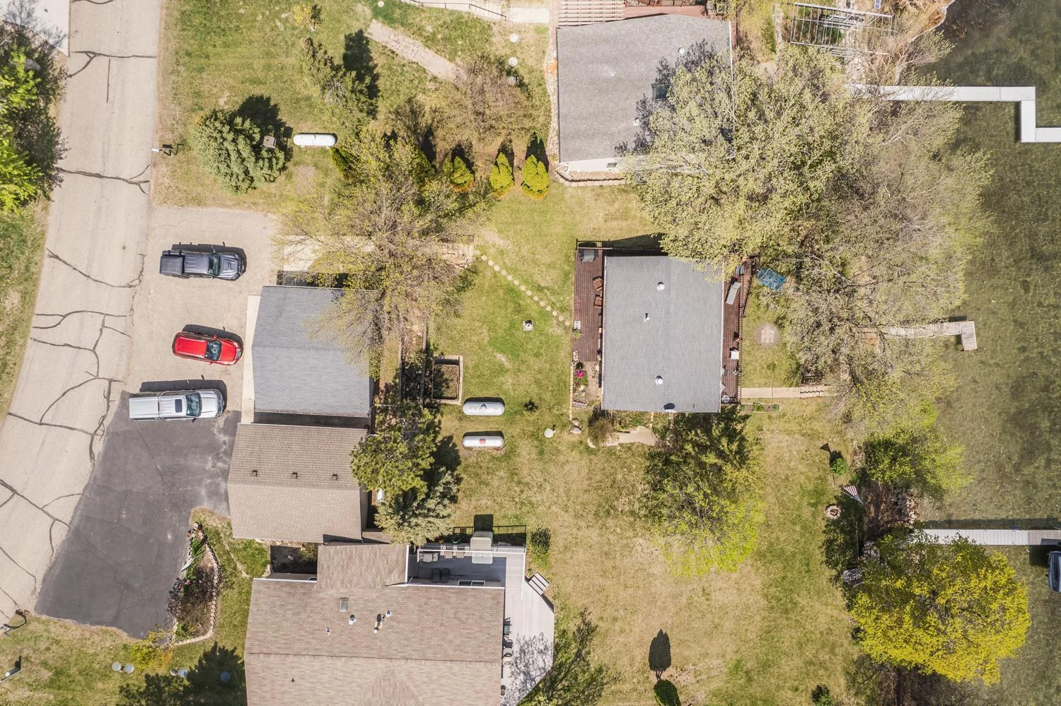 Overhead view