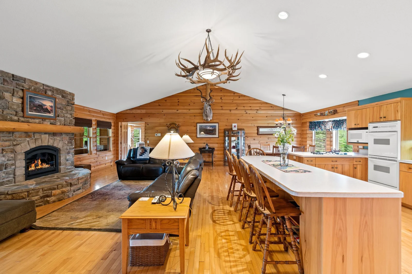 Main Level Vaulted Ceilings