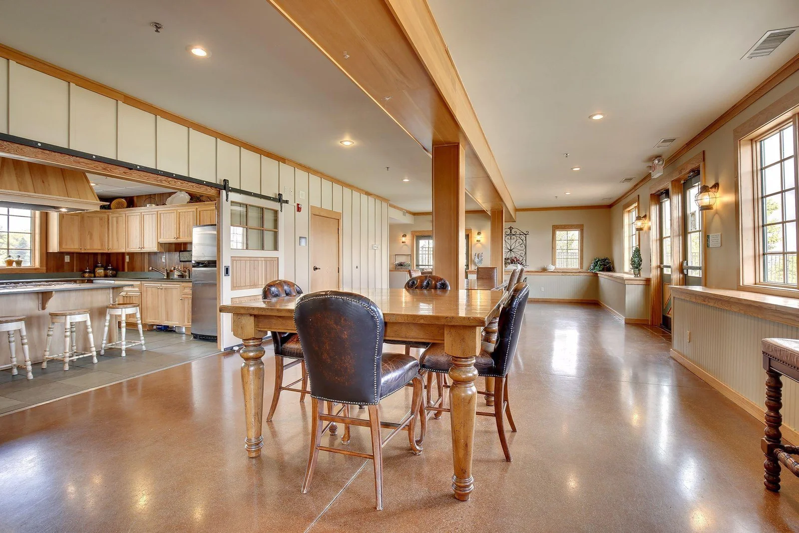 Bright, modern design makes the clubhouse feel like an extension of your home.