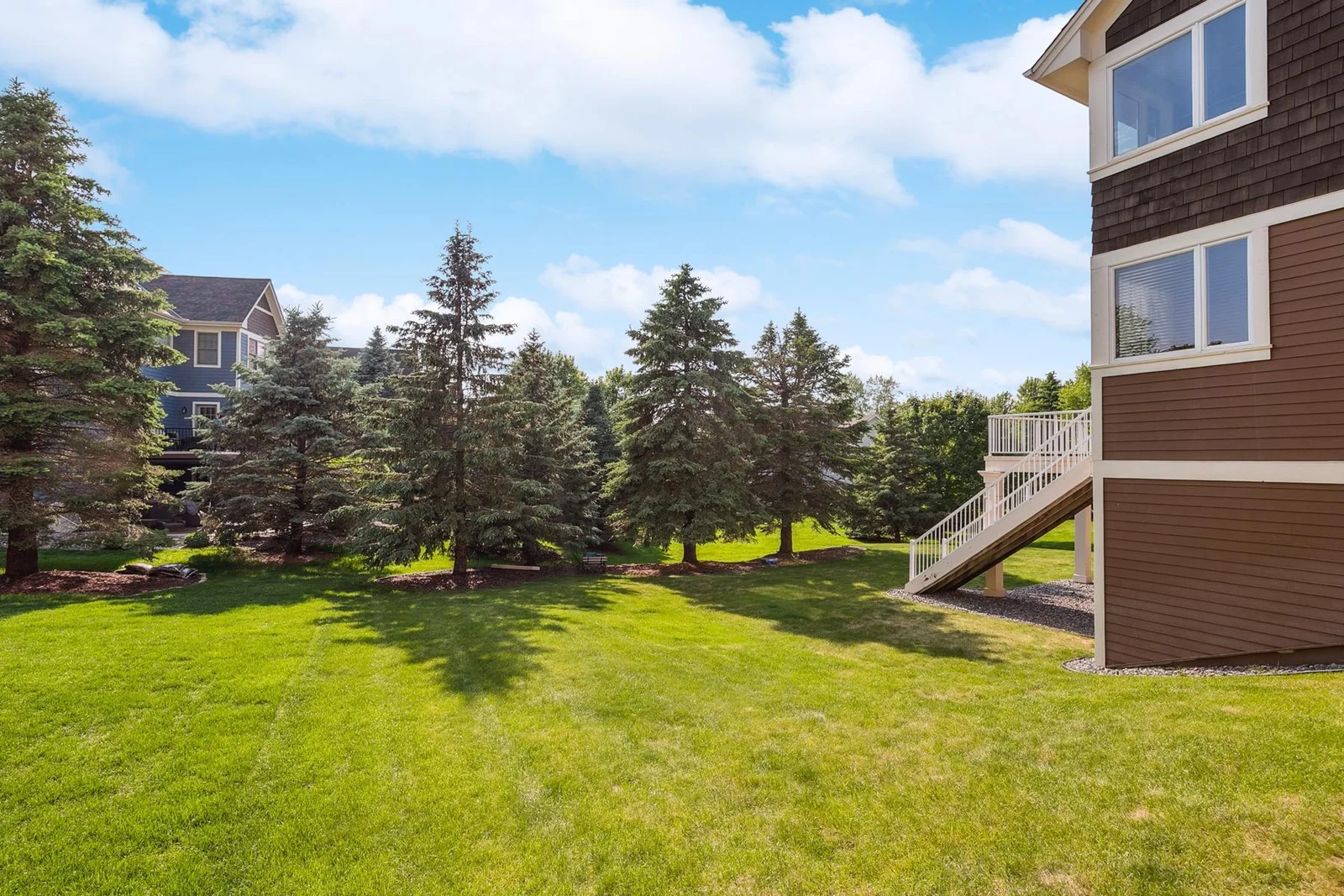 A perfect blend of comfort and luxury with your own hot tub just steps from the home.