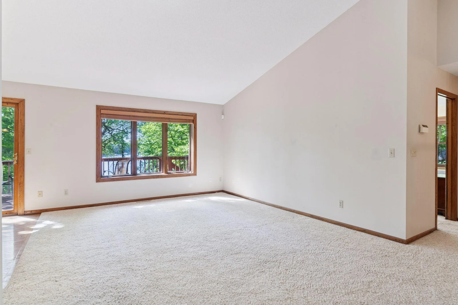 Vaulted great room