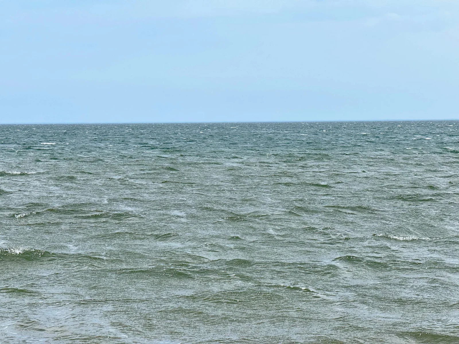 Views of Mille Lacs from the beach.