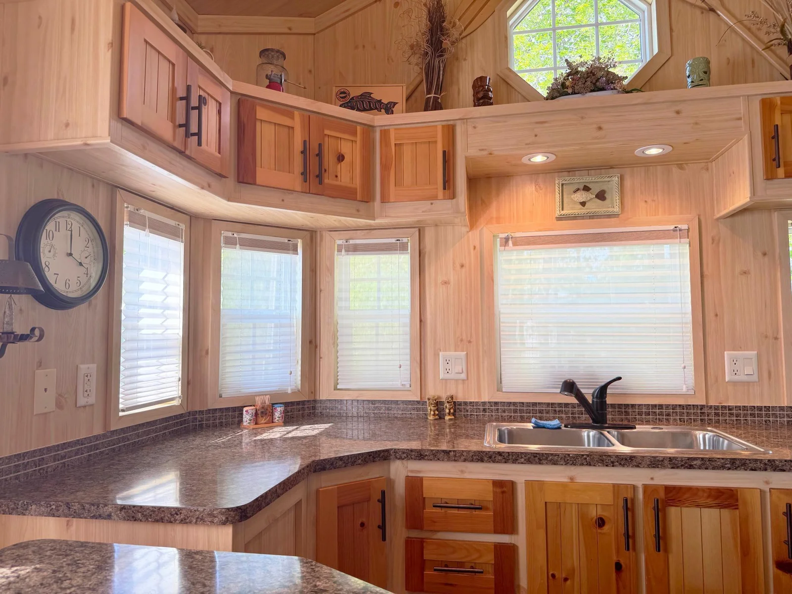 Another angle of the kitchen.