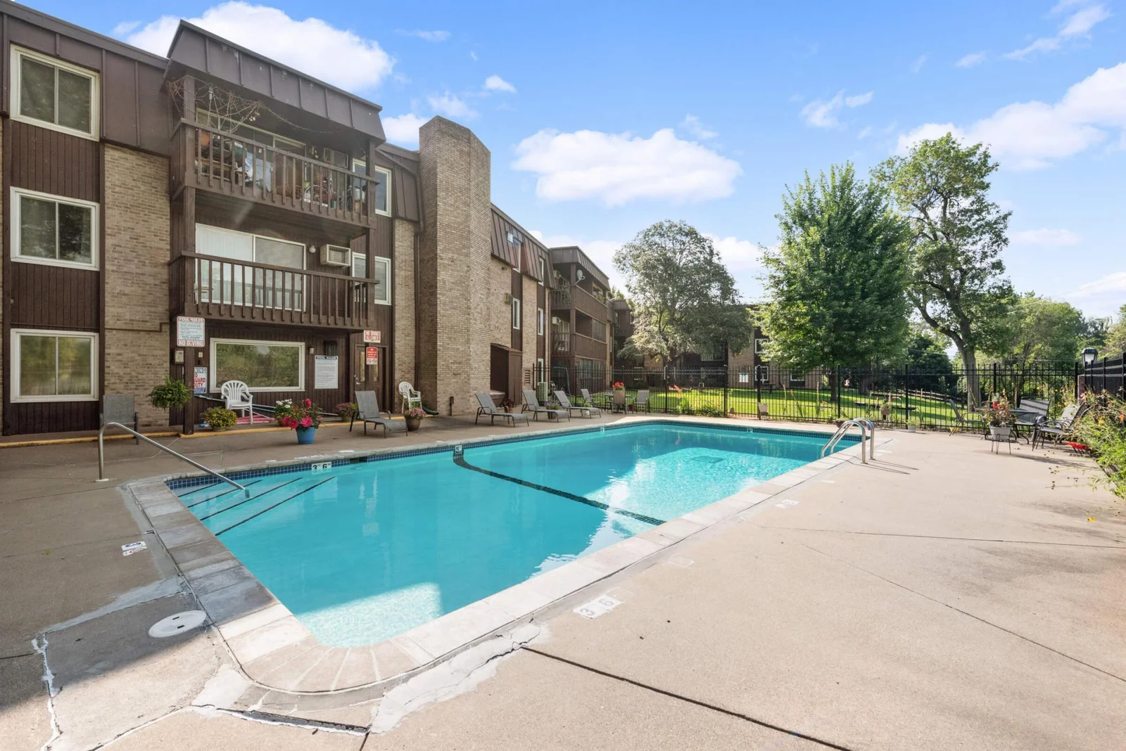 Underground pool.