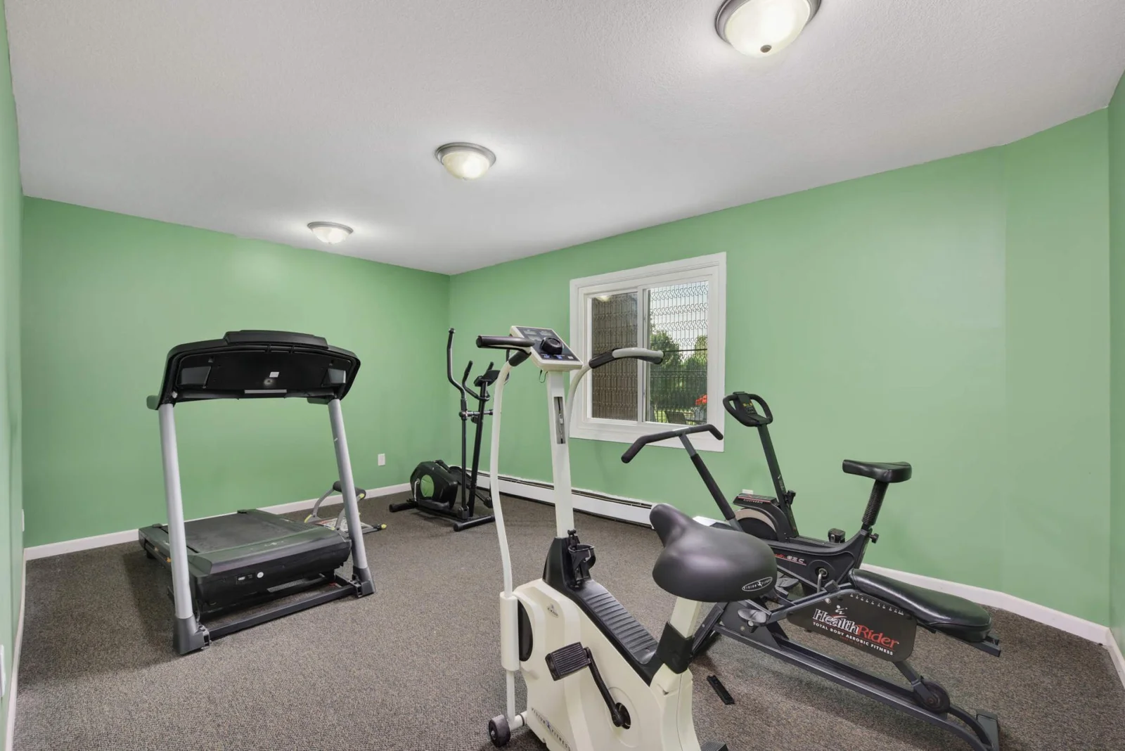 Exercise room.