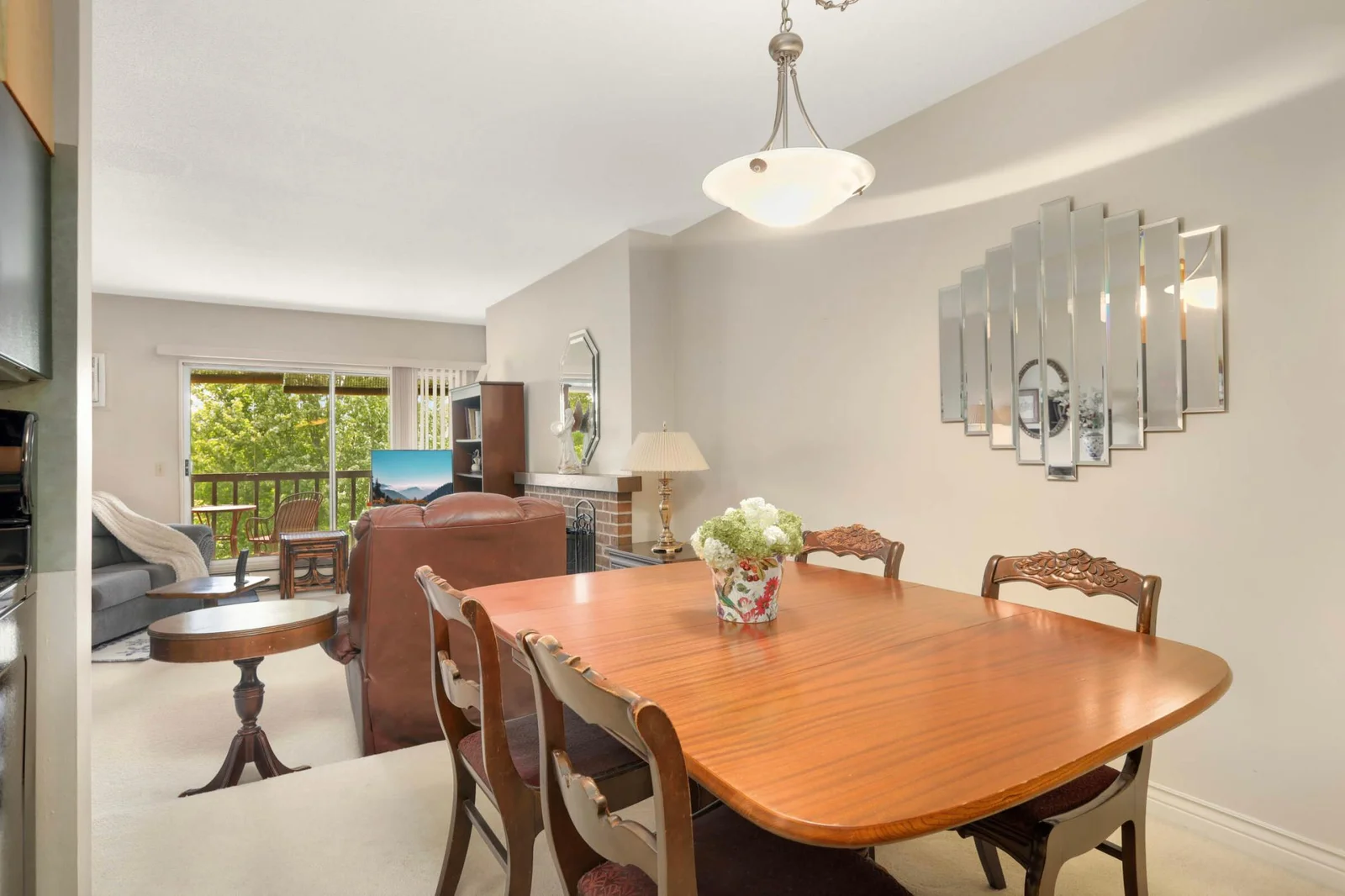 Dining area.