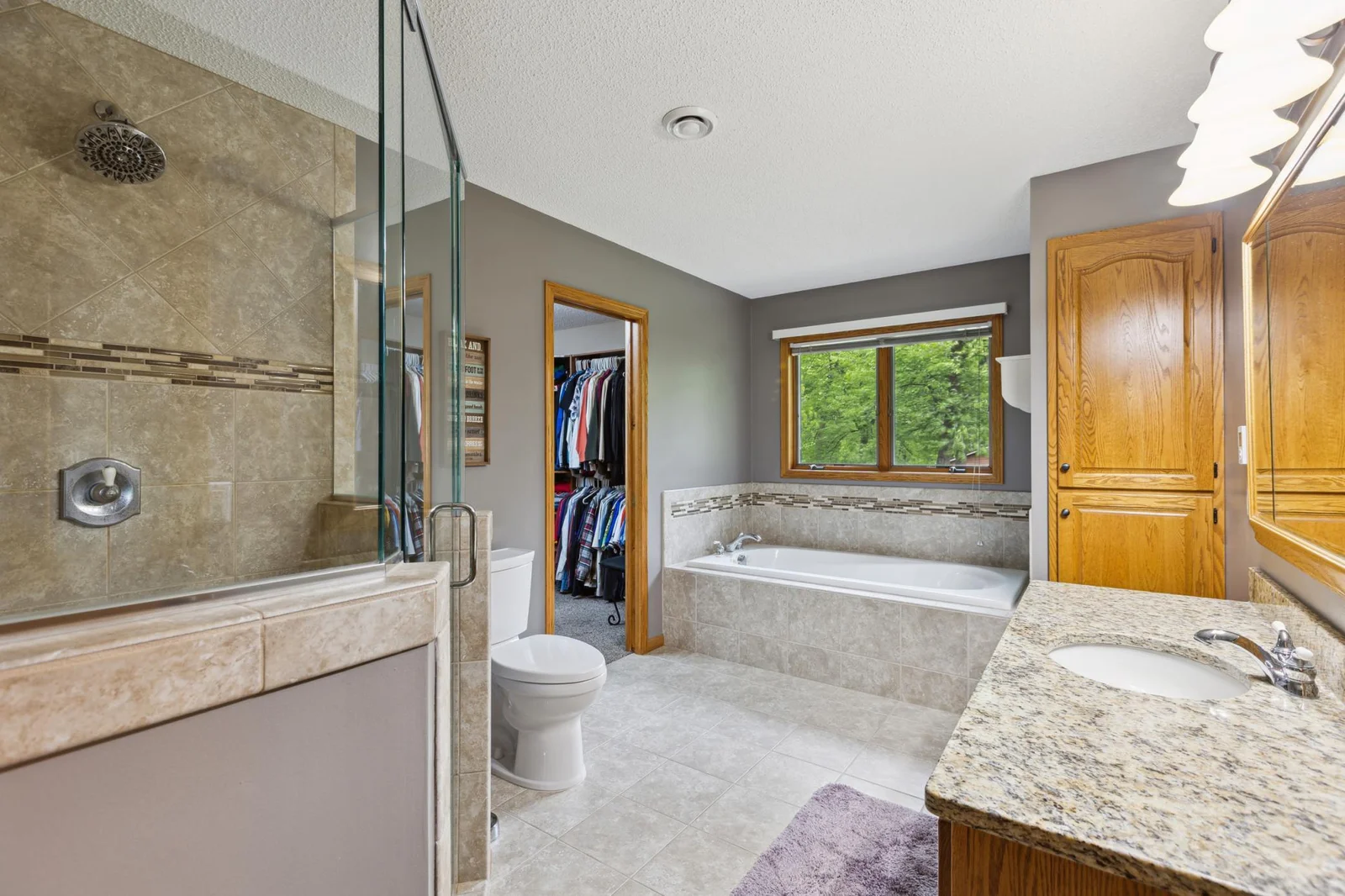Walk Through Main Floor Primary Bath