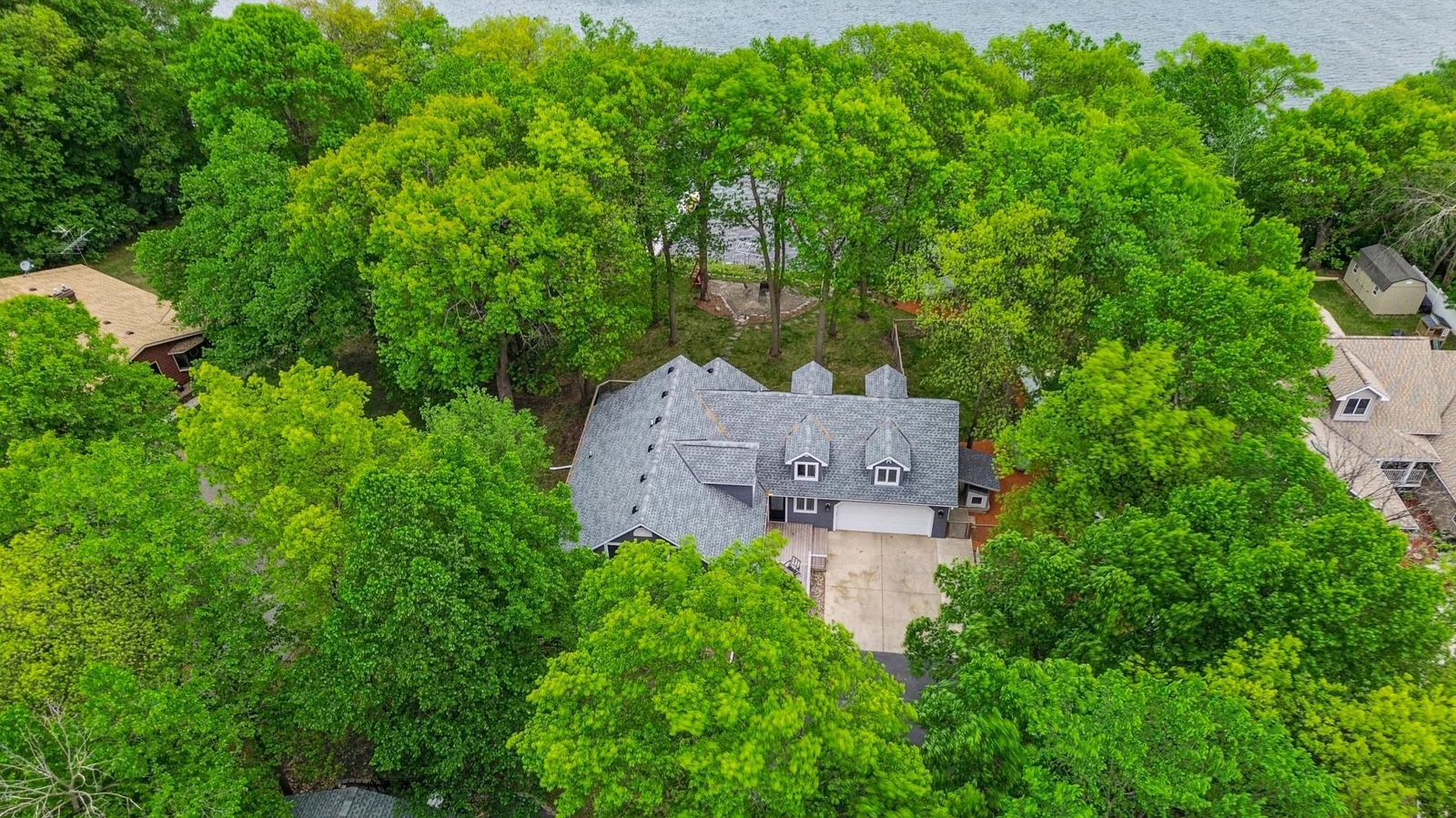 Located on Beautiful Long Lake