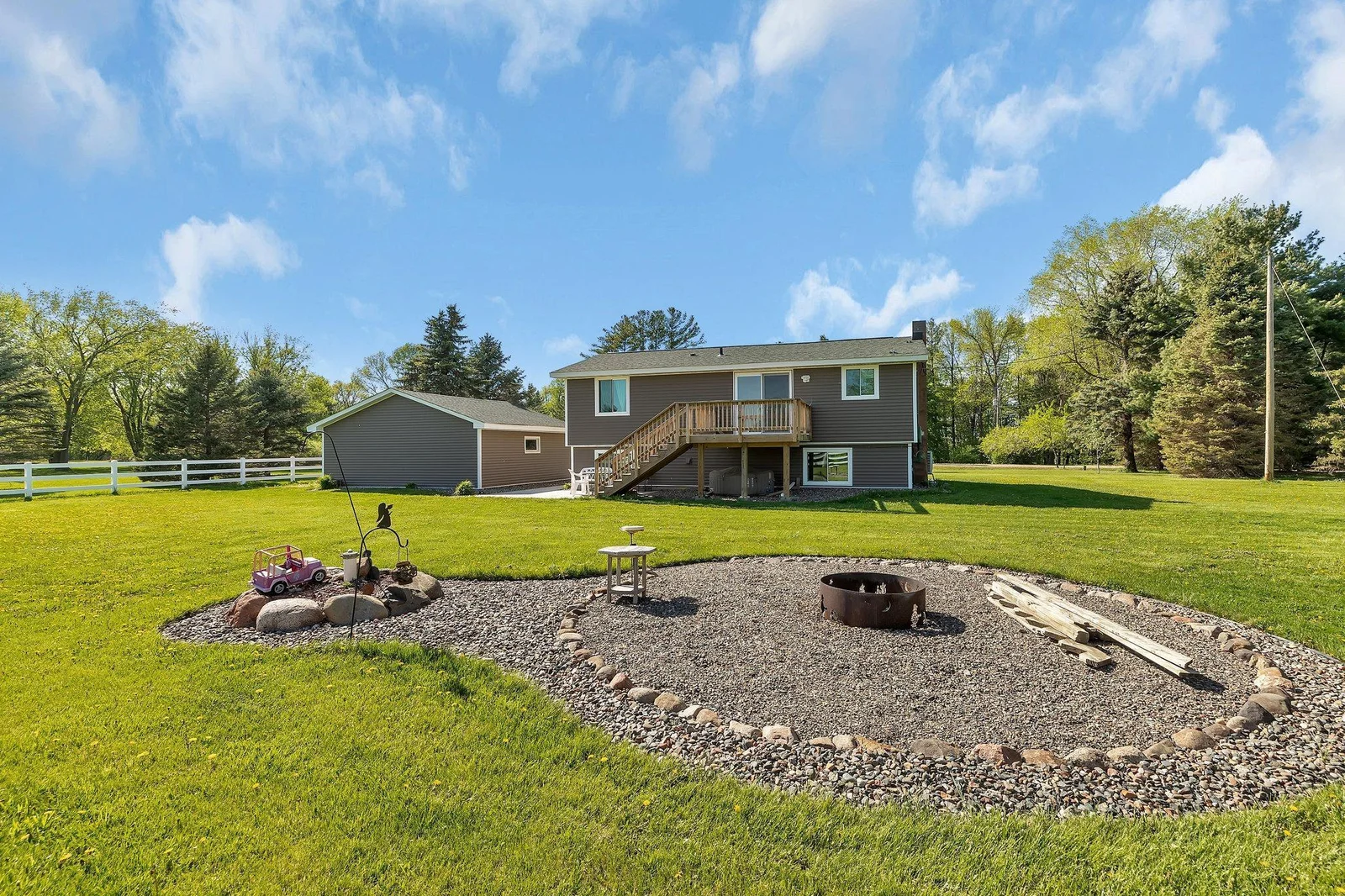 Lot With Firepit