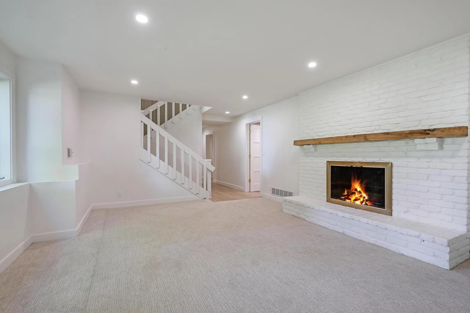 AFTER lower level family room