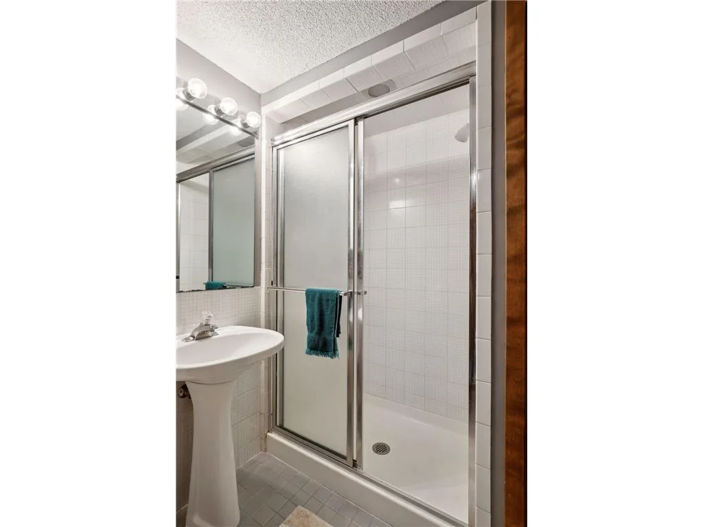 BEFORE lower level bathroom