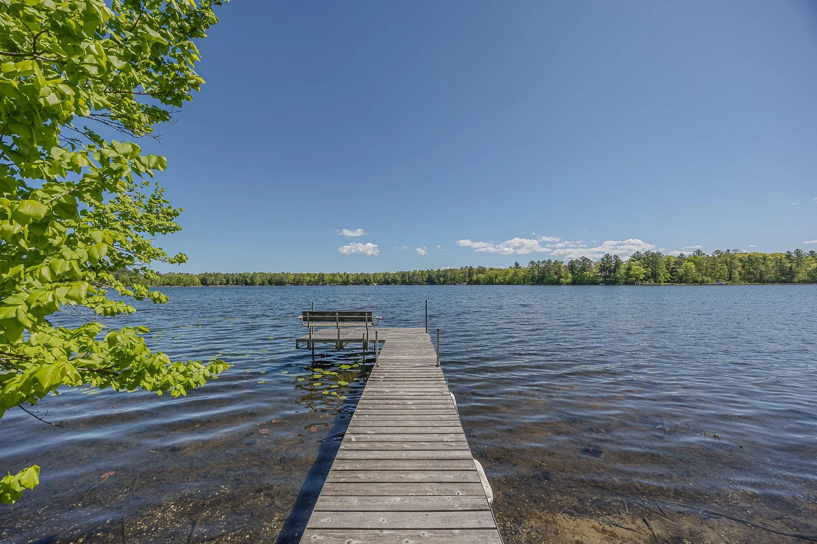 200 feet of shoreline on Blackwater Lake.