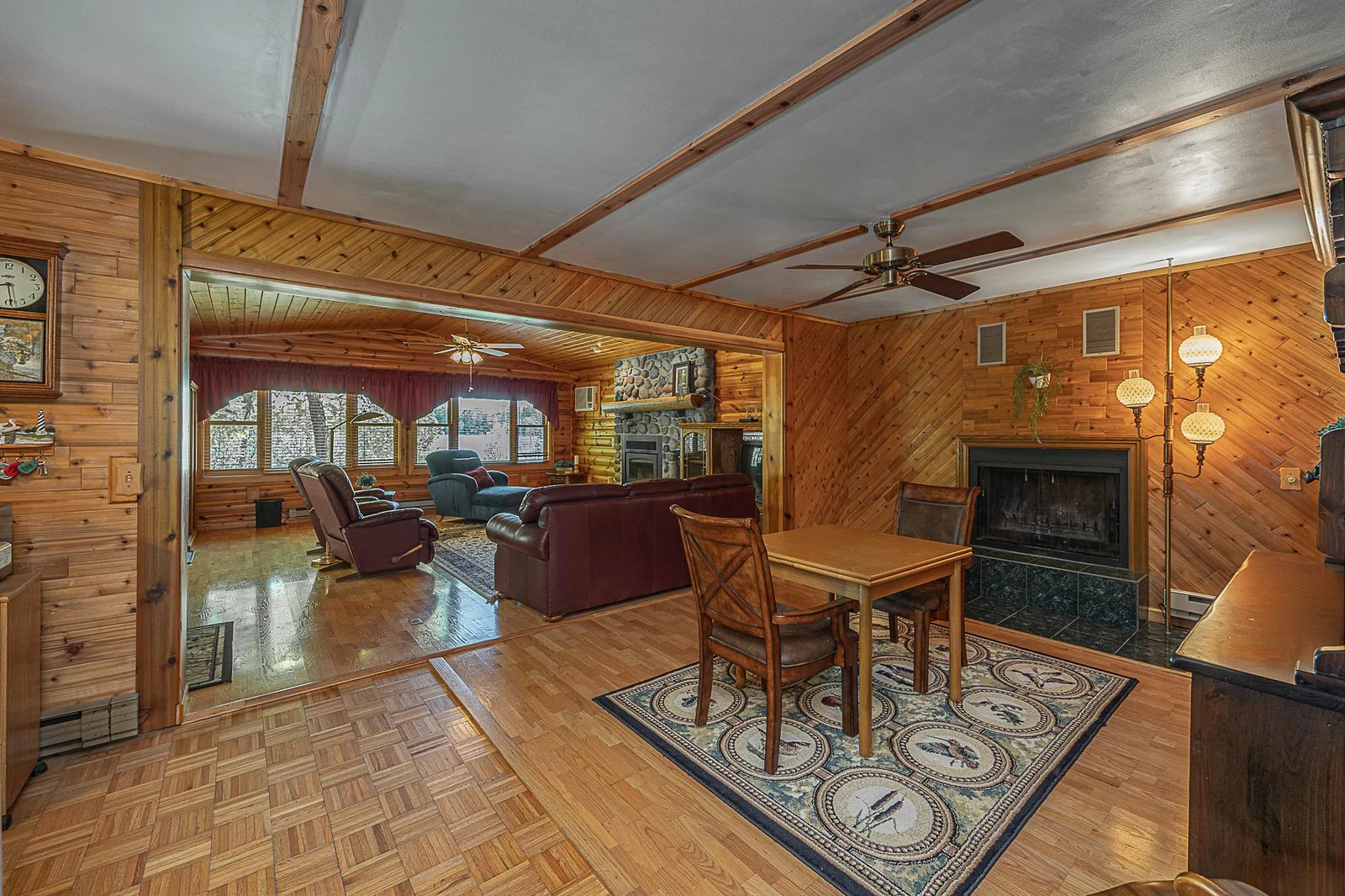 Open floor plan.