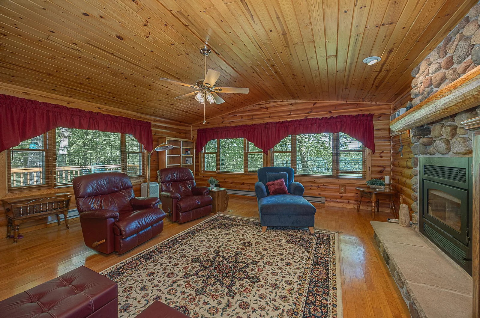 Additional view of the living room.