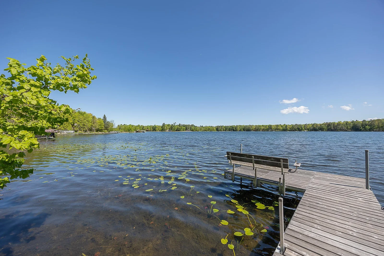 Beautiful Lake views.