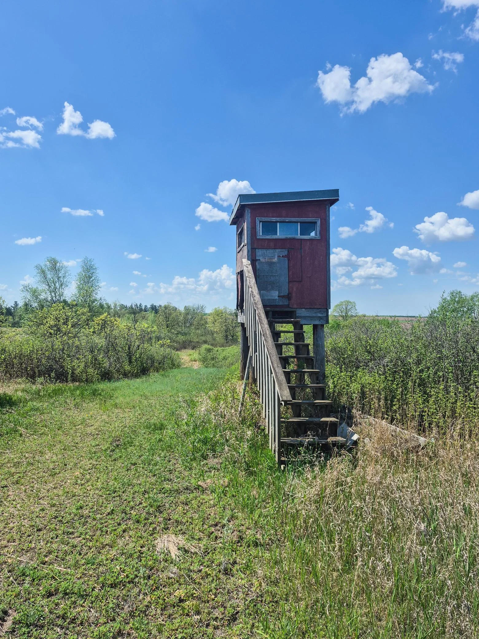 Deer Stand on South end of property