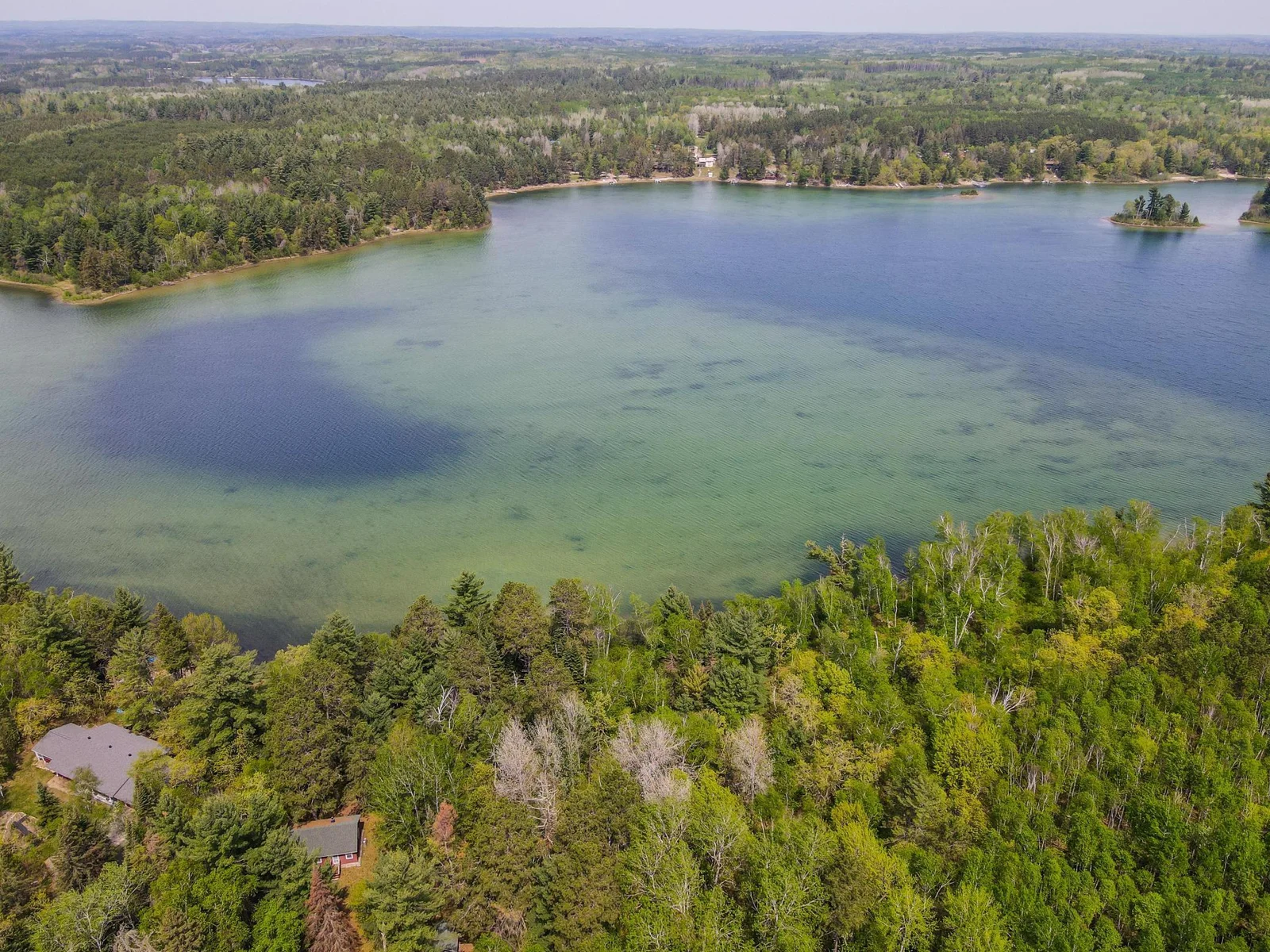 Cabin and Lake Frontage