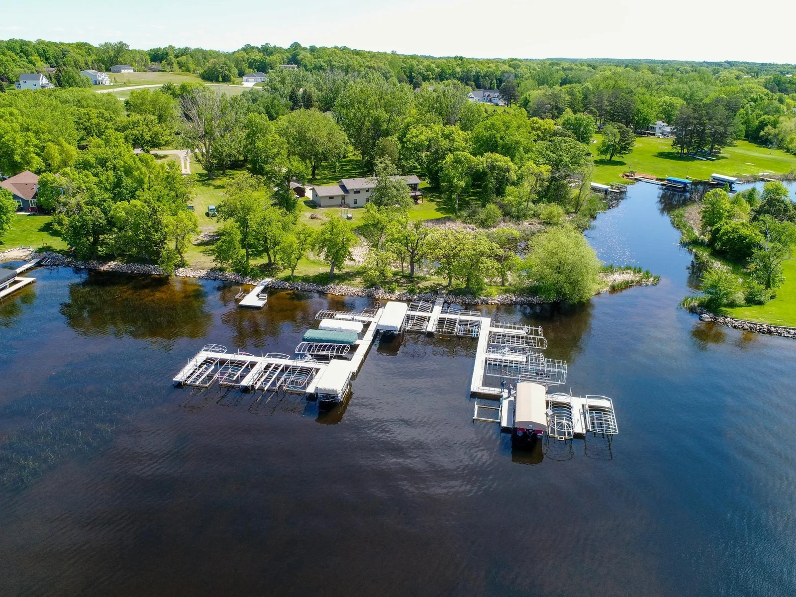 Start your Chain of Lakes adventure at the North Lot Access.