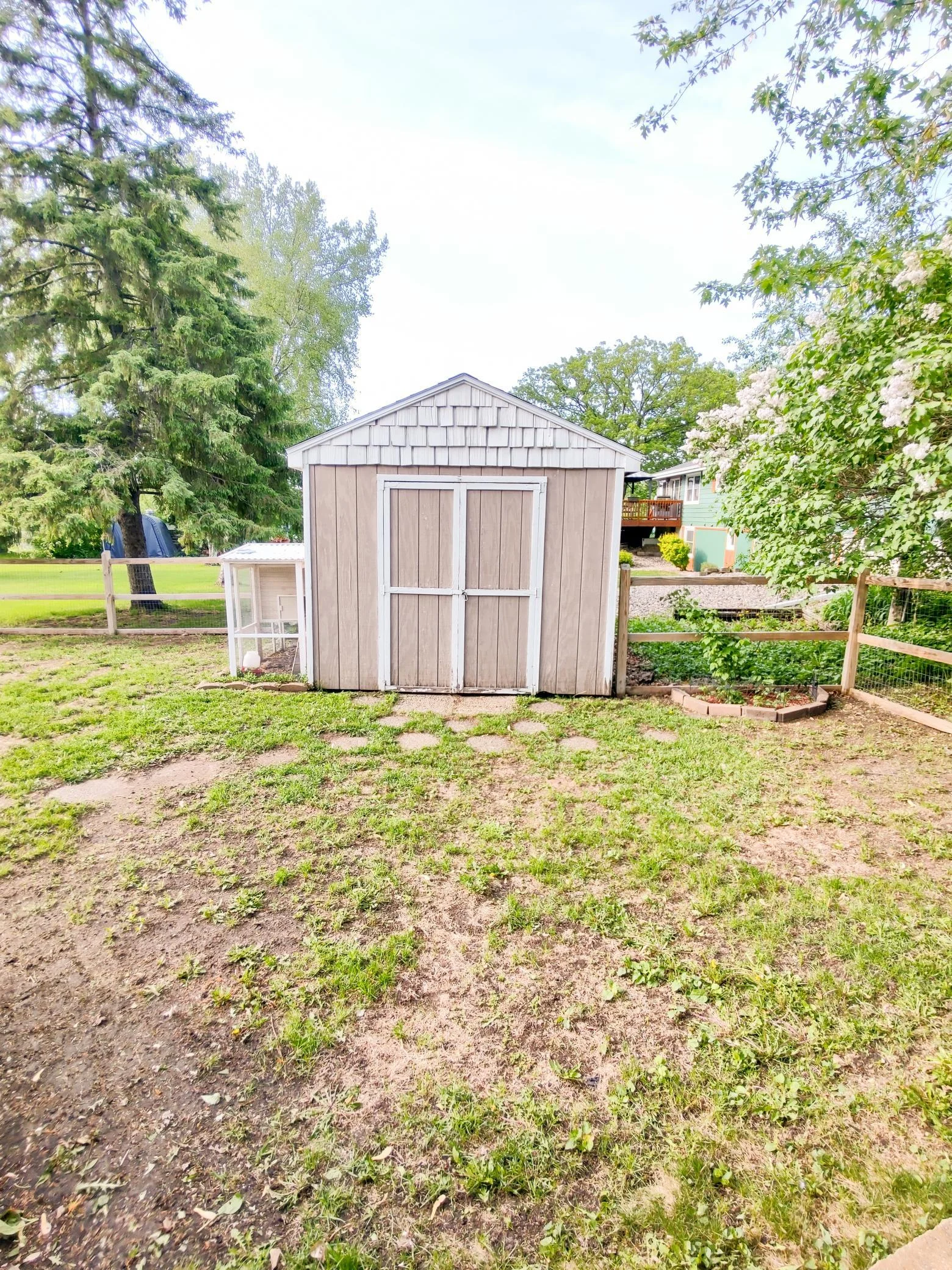 Fenced In Yard Amenities  Shed