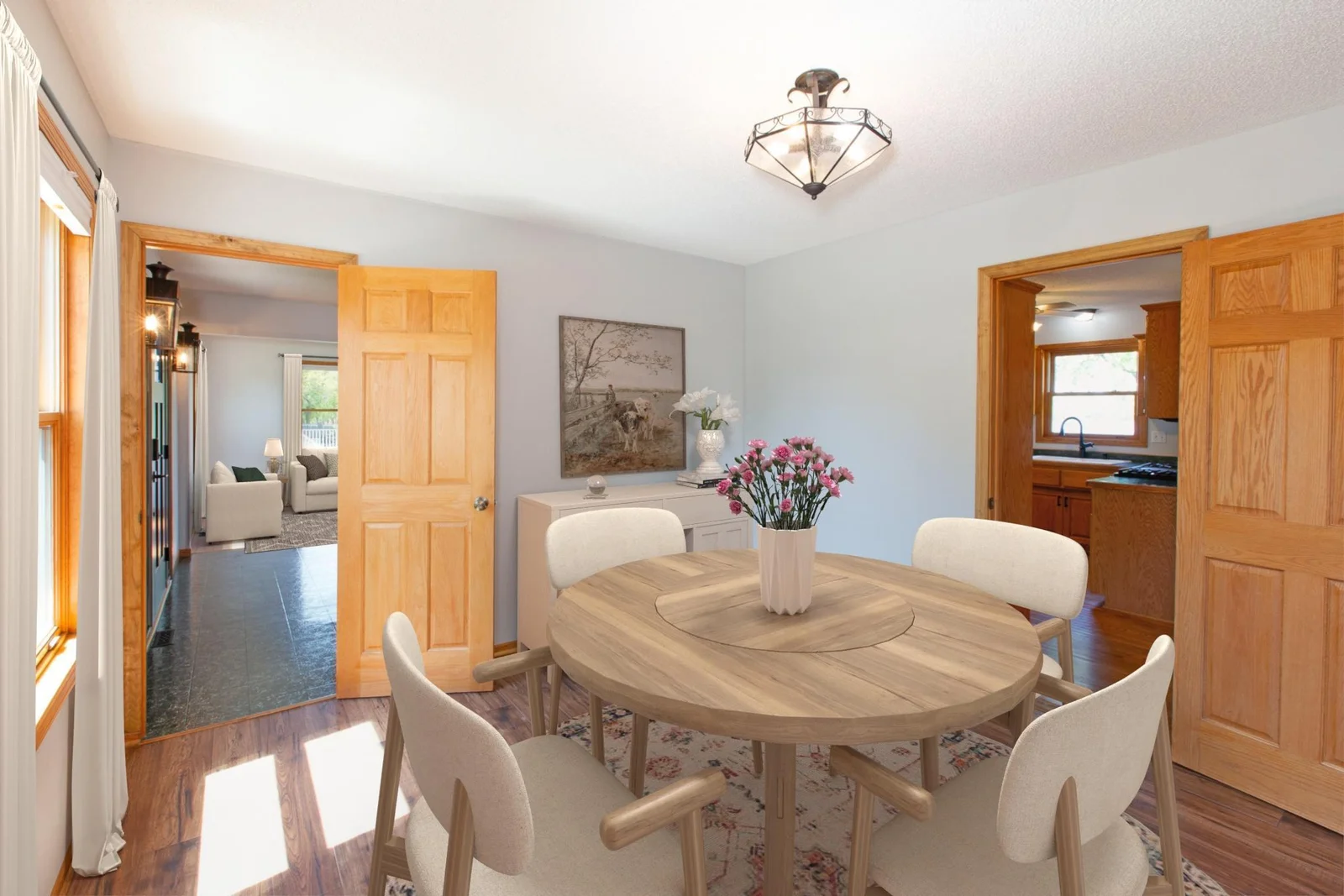 Dining room or perfect office