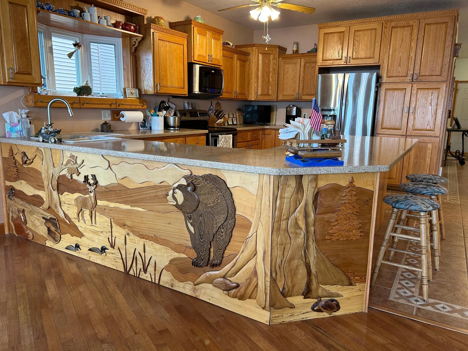 Elegant Wood Carving On Island.JPG