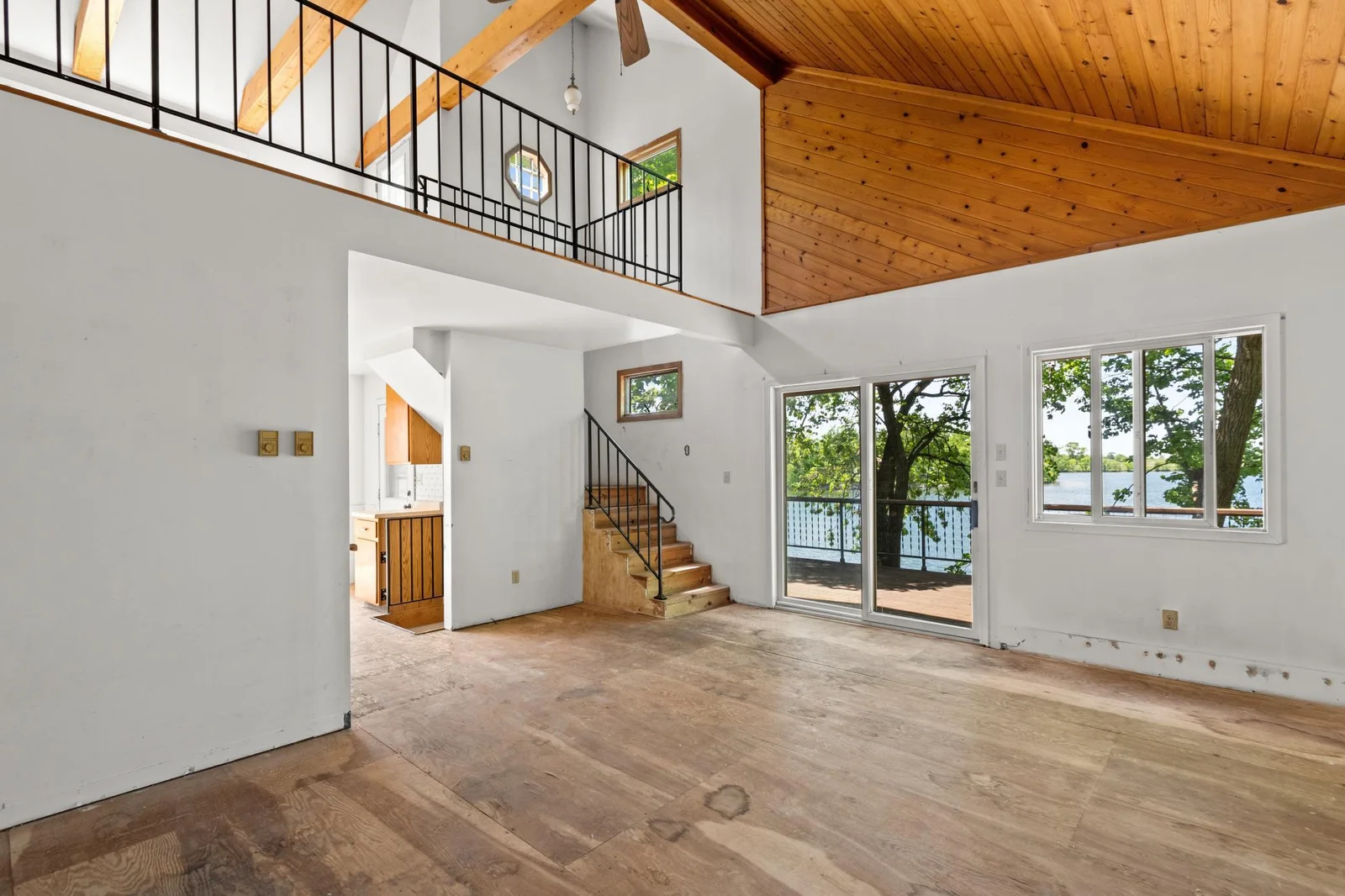 Living Room to Loft