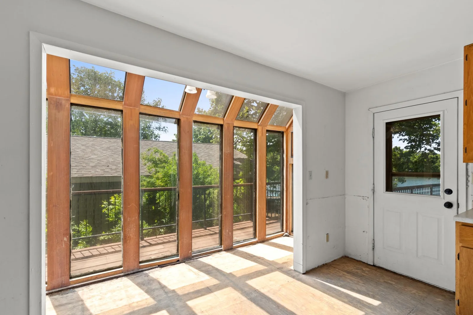 Kitchen to Sunroom