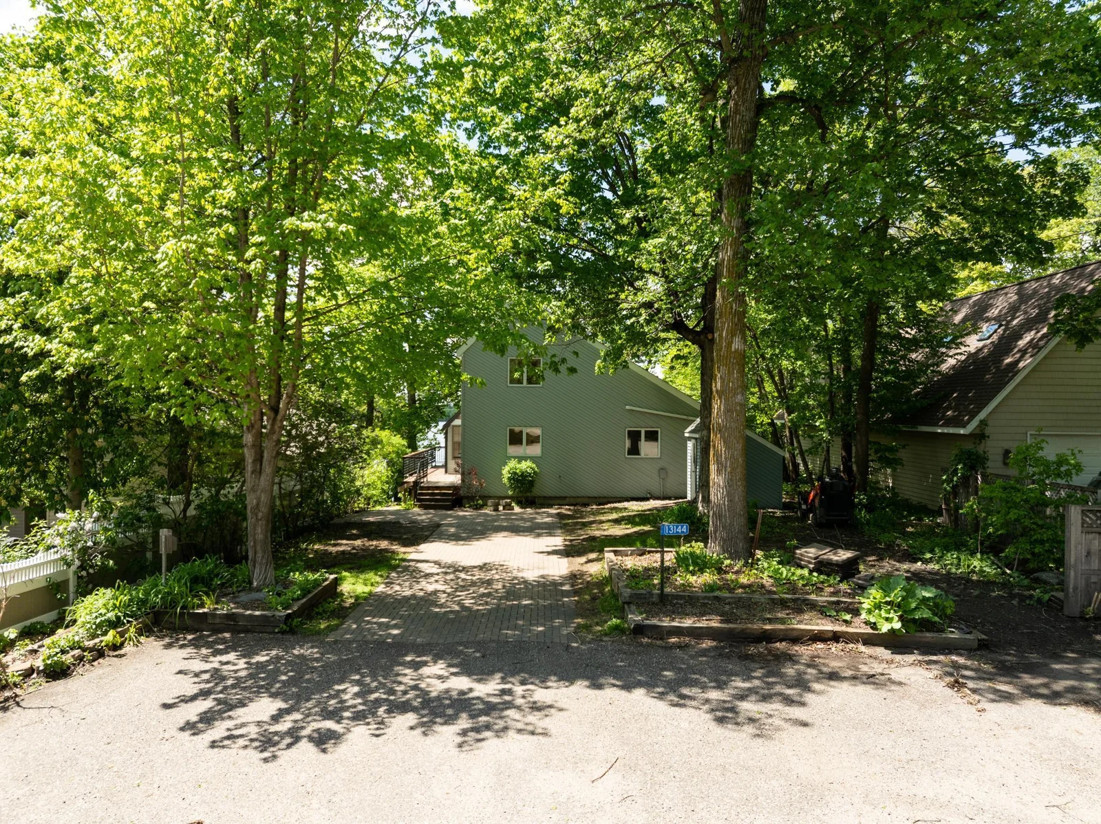 Driveway to House