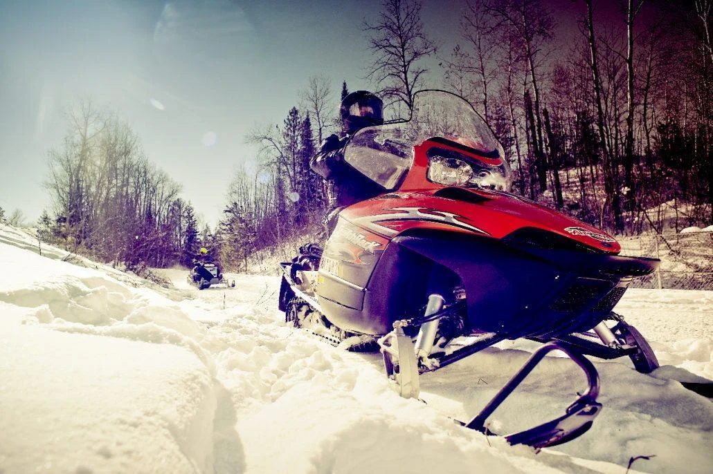 Snowmobile Trails close by