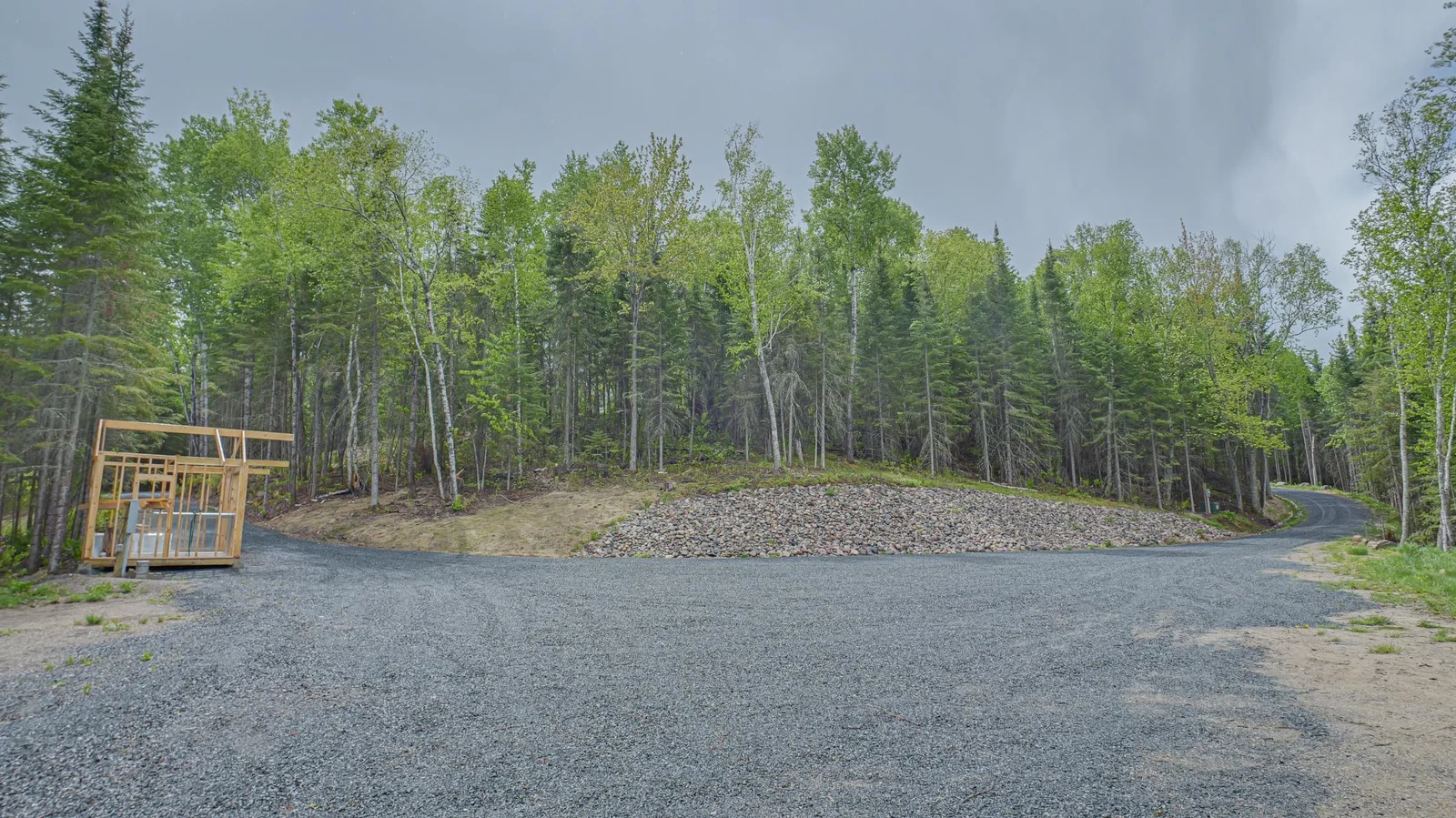 Granite driveway