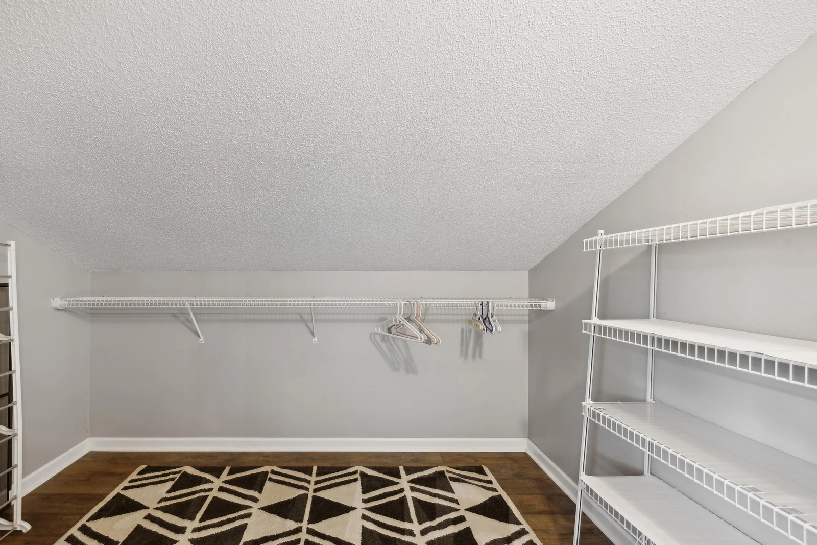 large walk-in closet