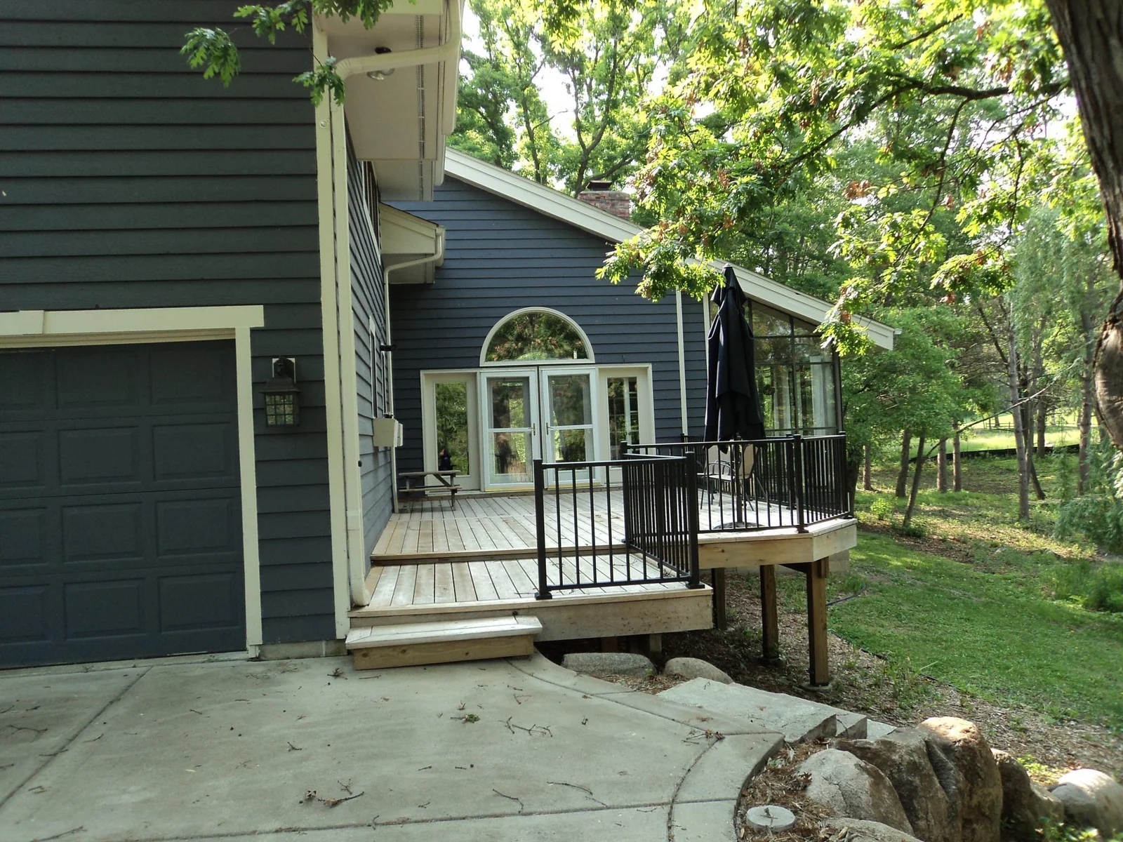 large deck