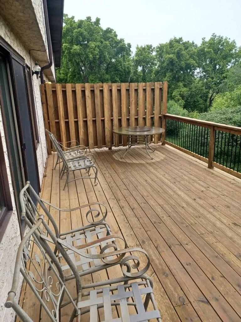 Huge 12 x 30 Deck!