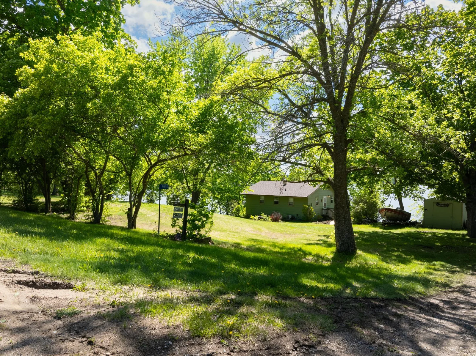 Driveway to House