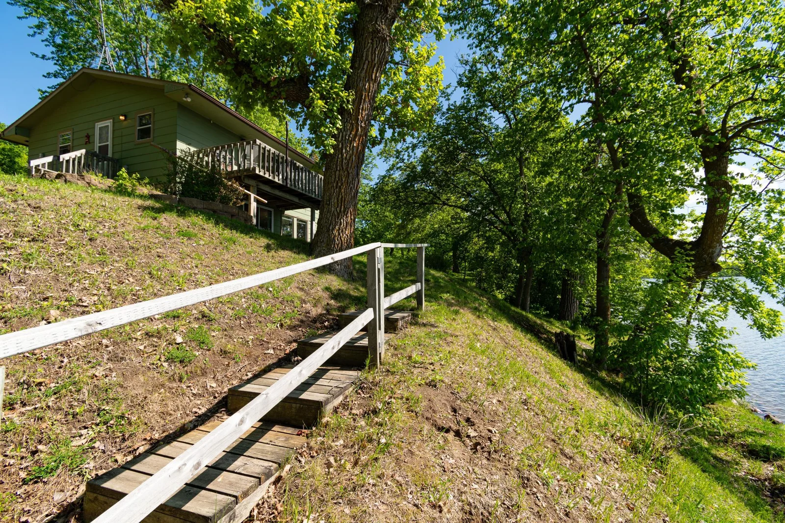 Steps to Lake