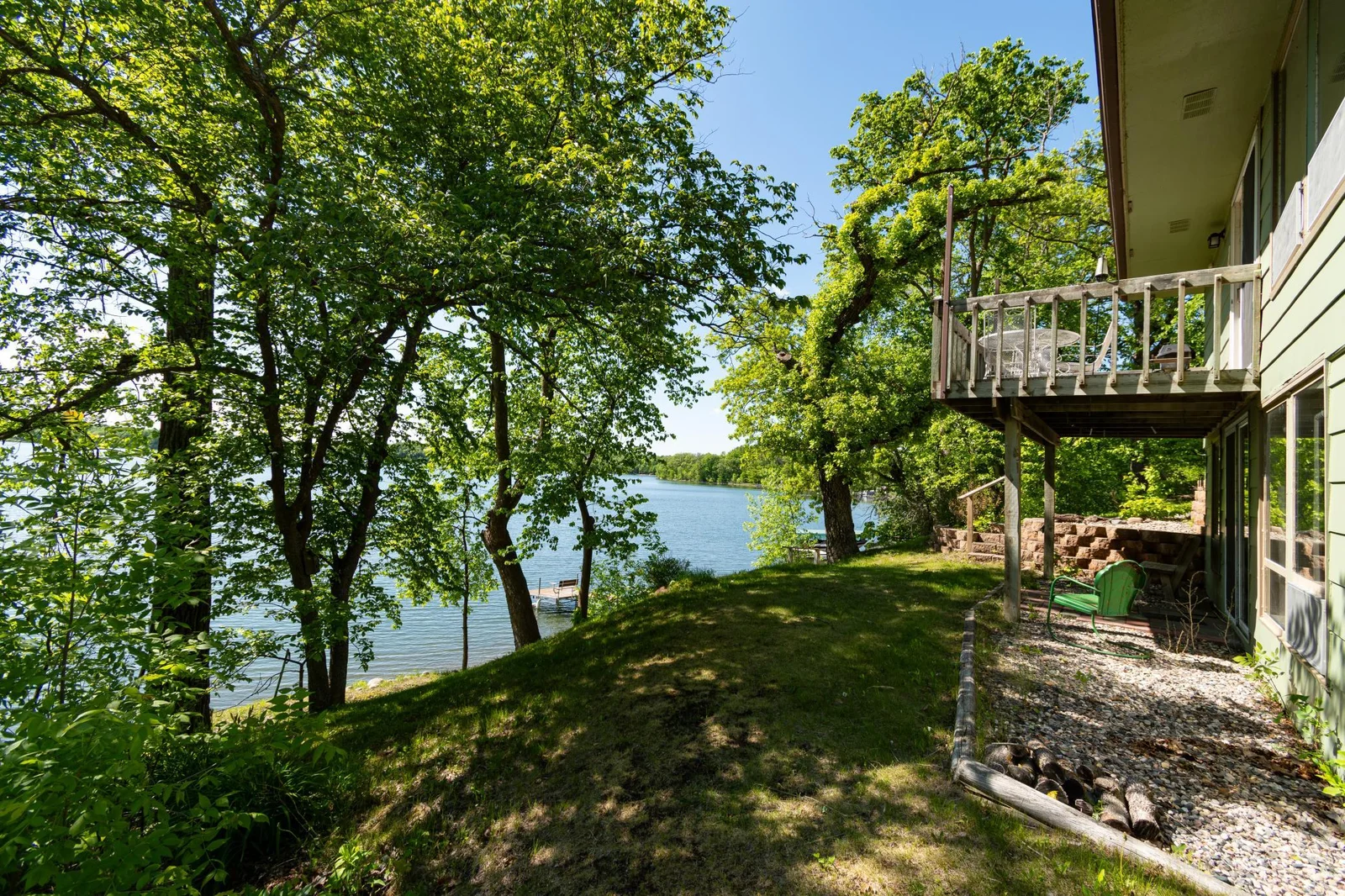 Yard to Lake