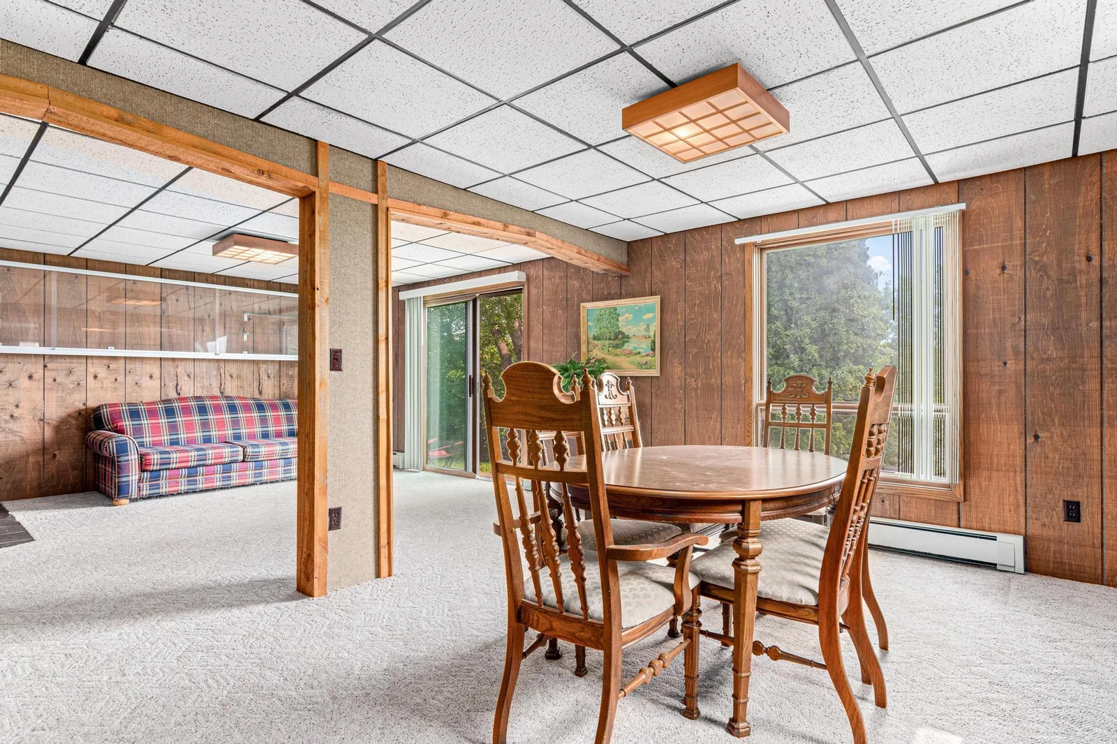 Lower level family room