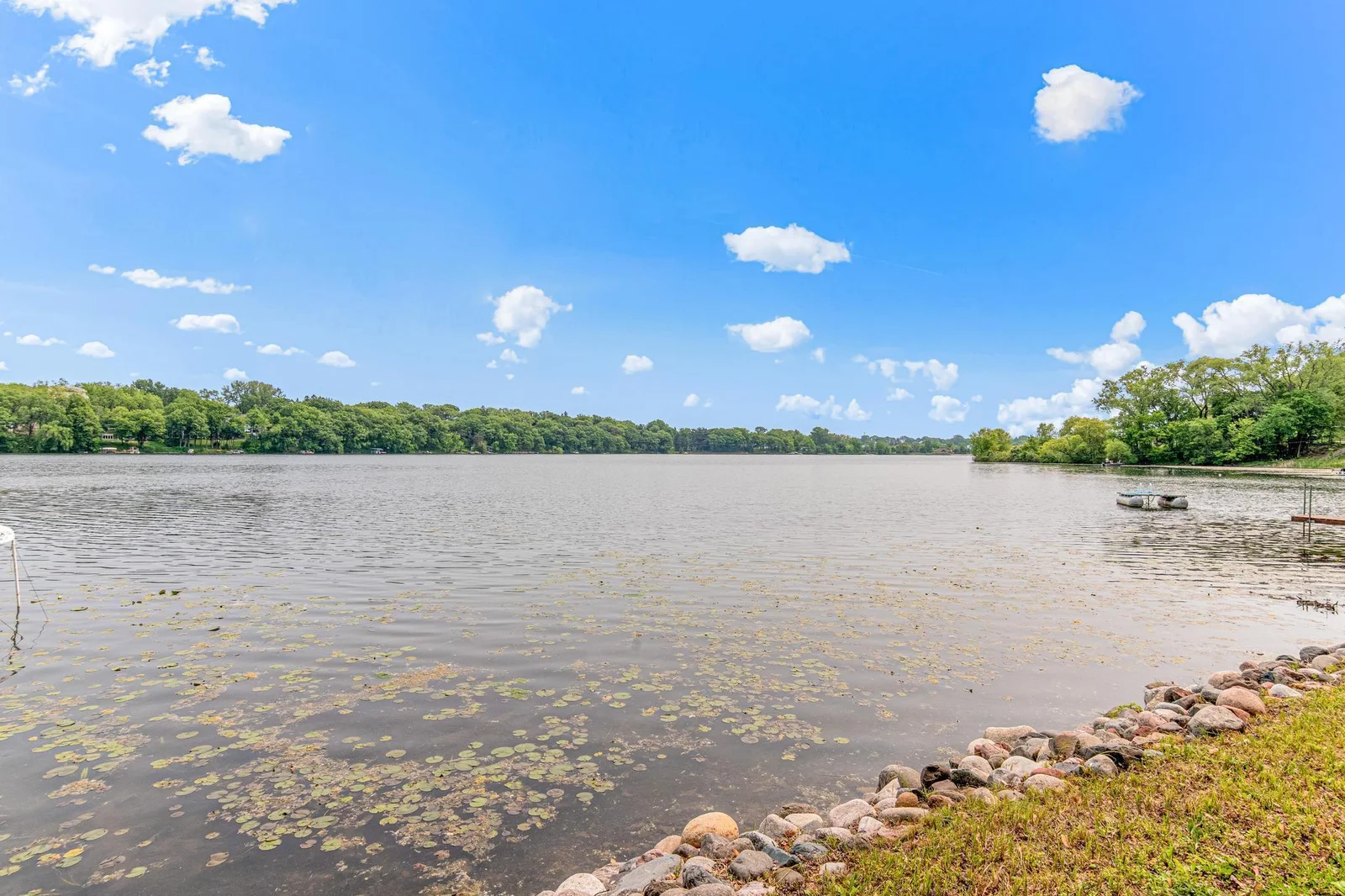 McCarrons is a quiet lake that if fully recreational, but has limited boat traffic.