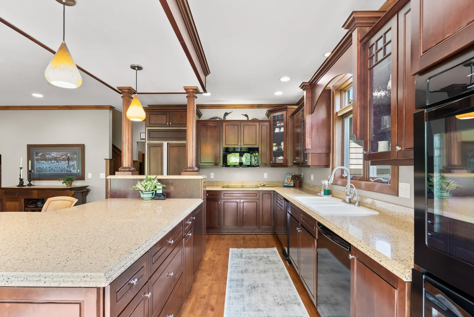 Chefs will love all the space for cooking