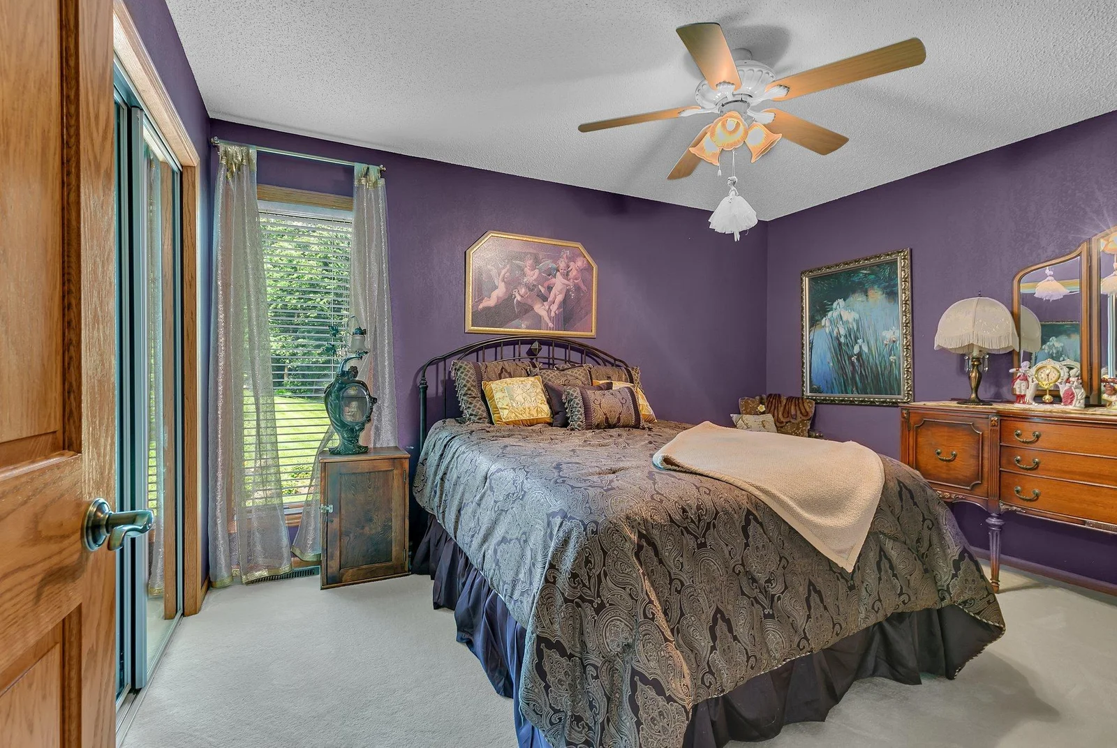 Second of the main level bedrooms is large allowing for ample space.