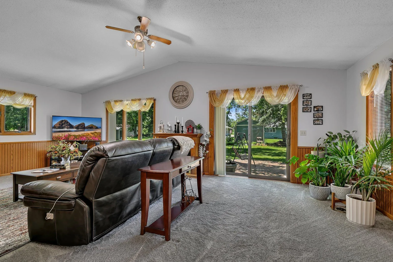 Walkout to porch