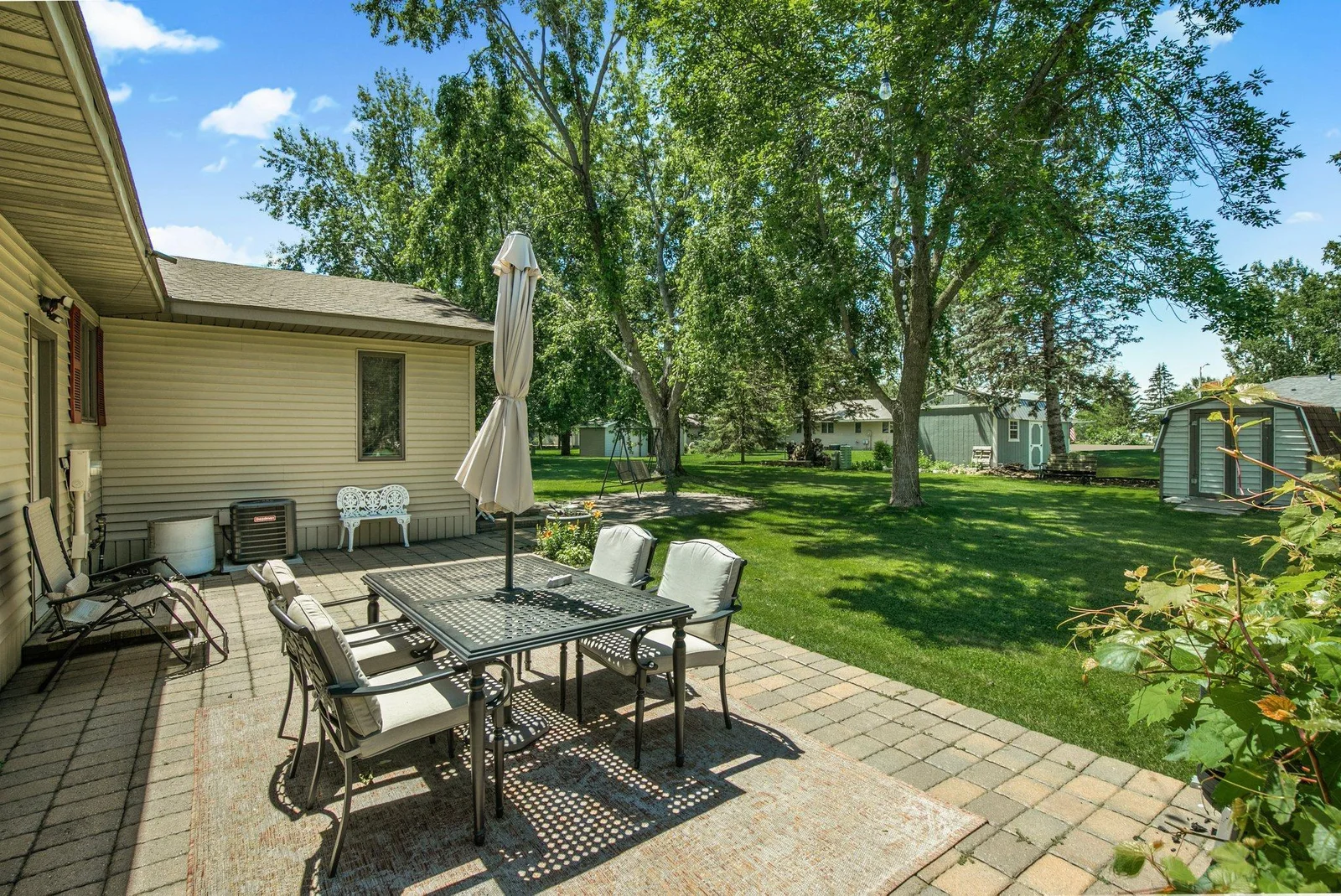 Perfect place to relax on summer evenings!