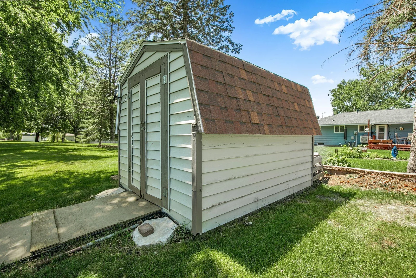 Shed for extra storage