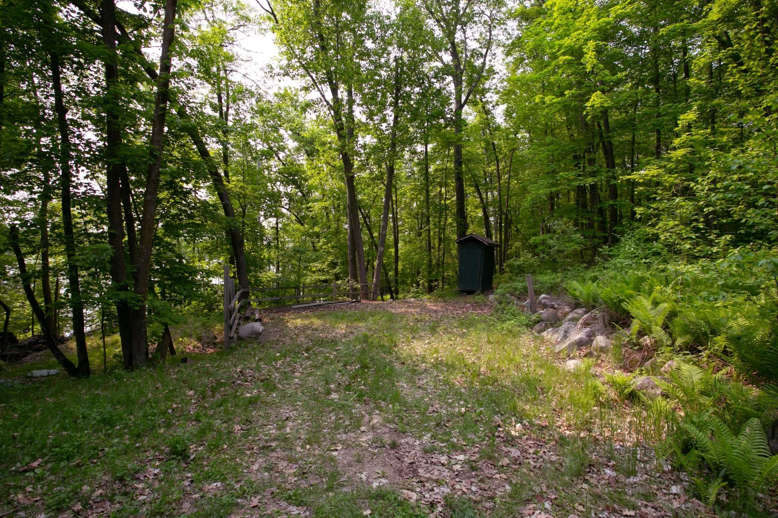 Yard, parking, shed