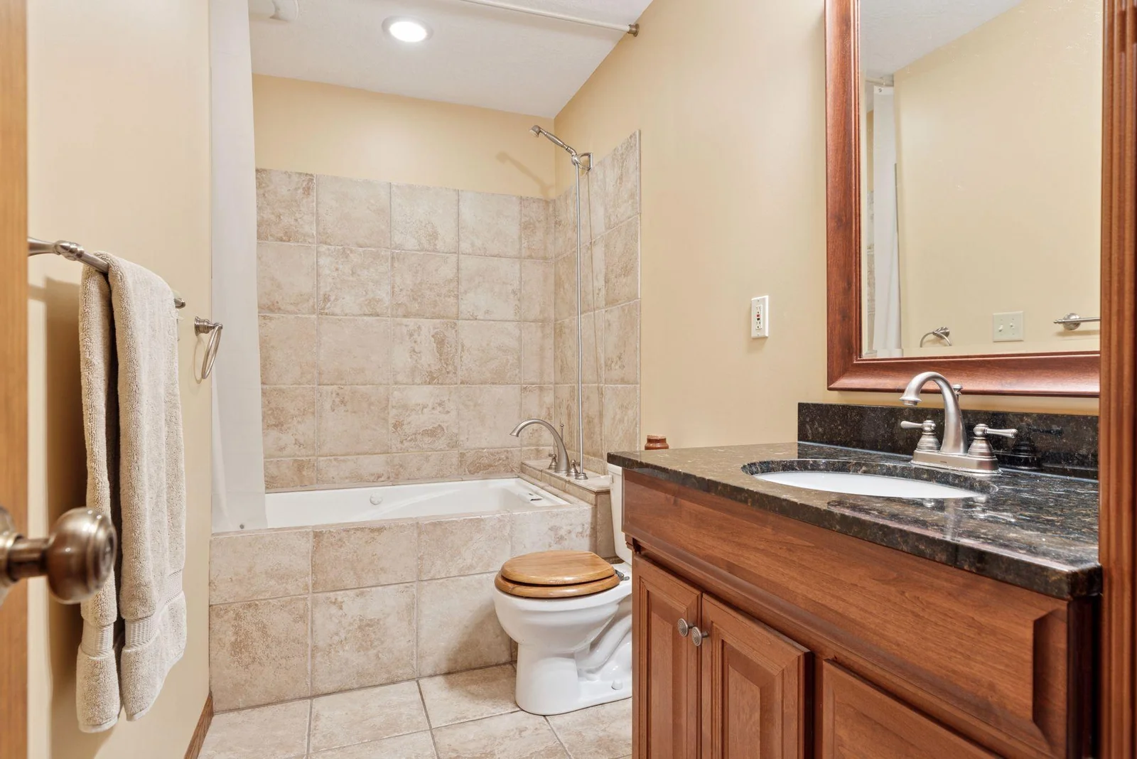Full Bath on lower level