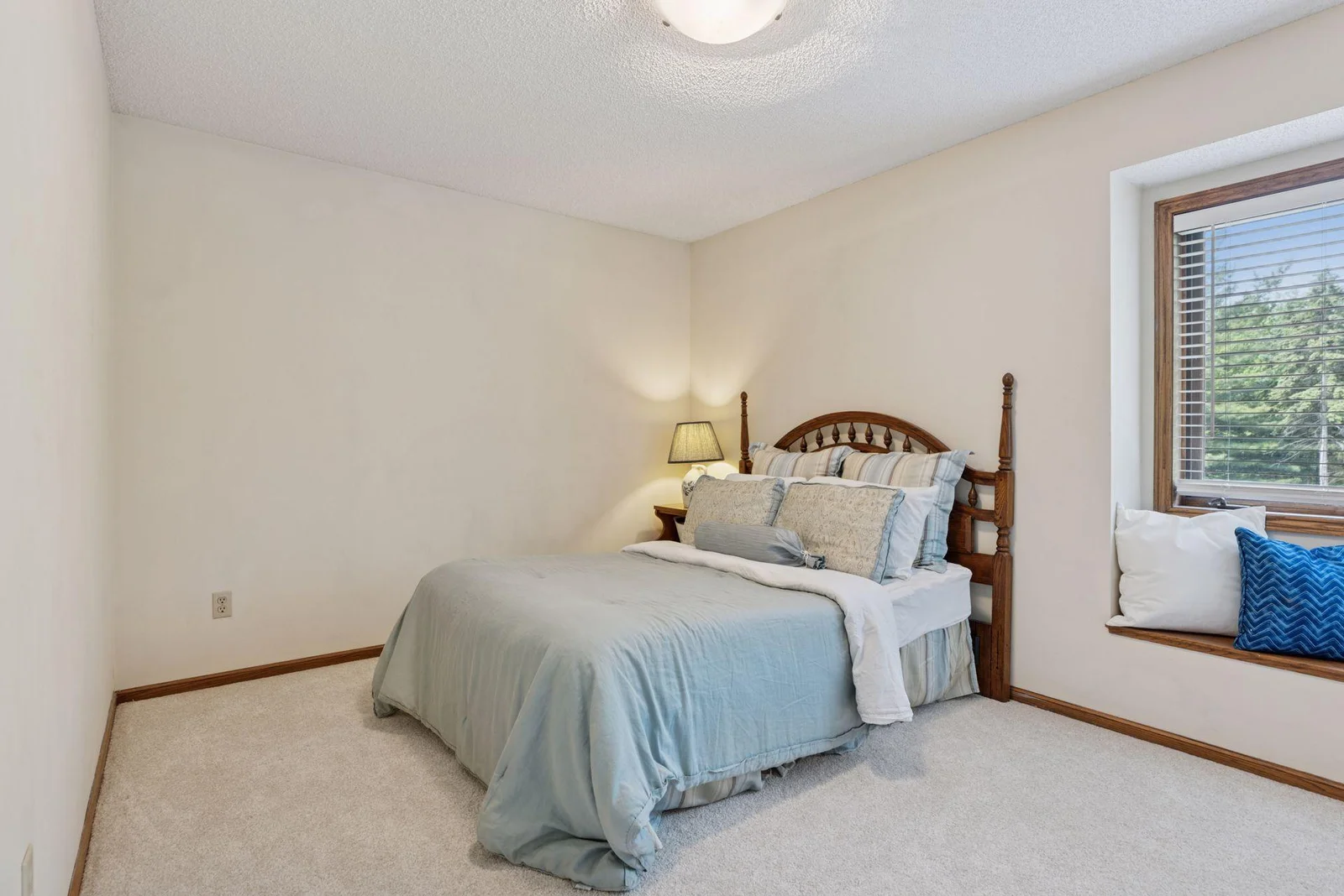 Bedroom #2 with walk-in closet