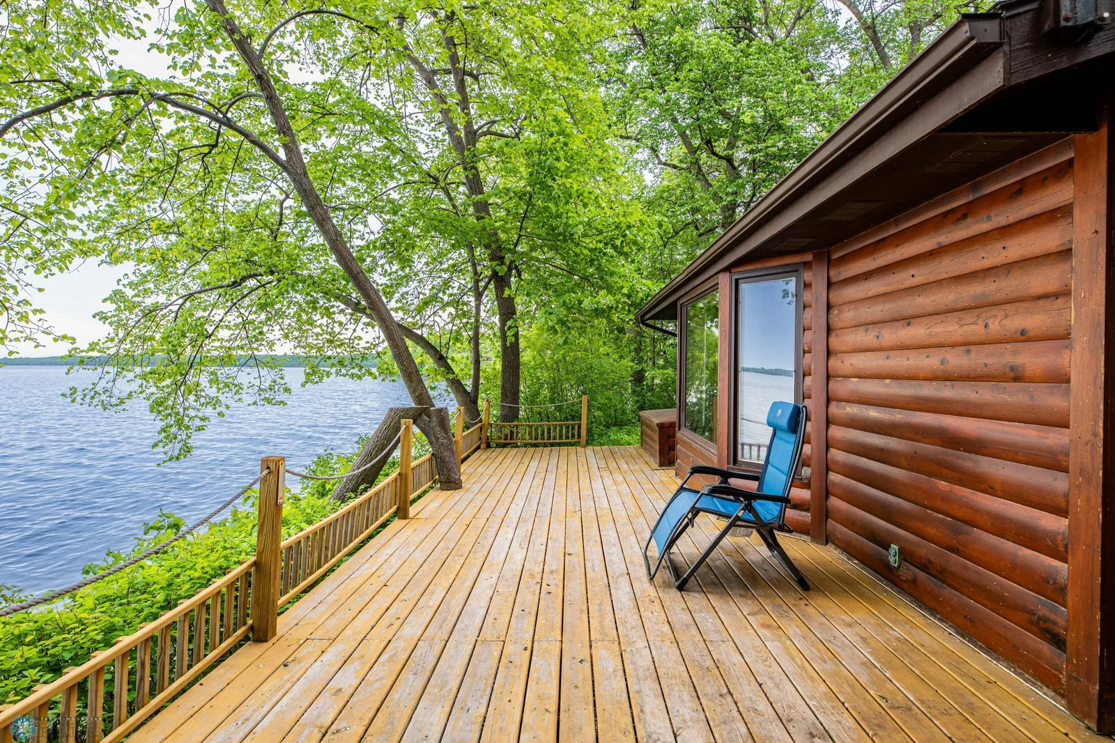 lakeside deck