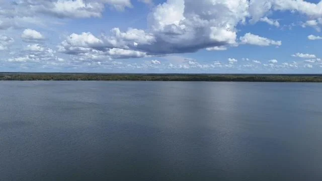 Aerial views of the lake--great for fishing/boating/swimming