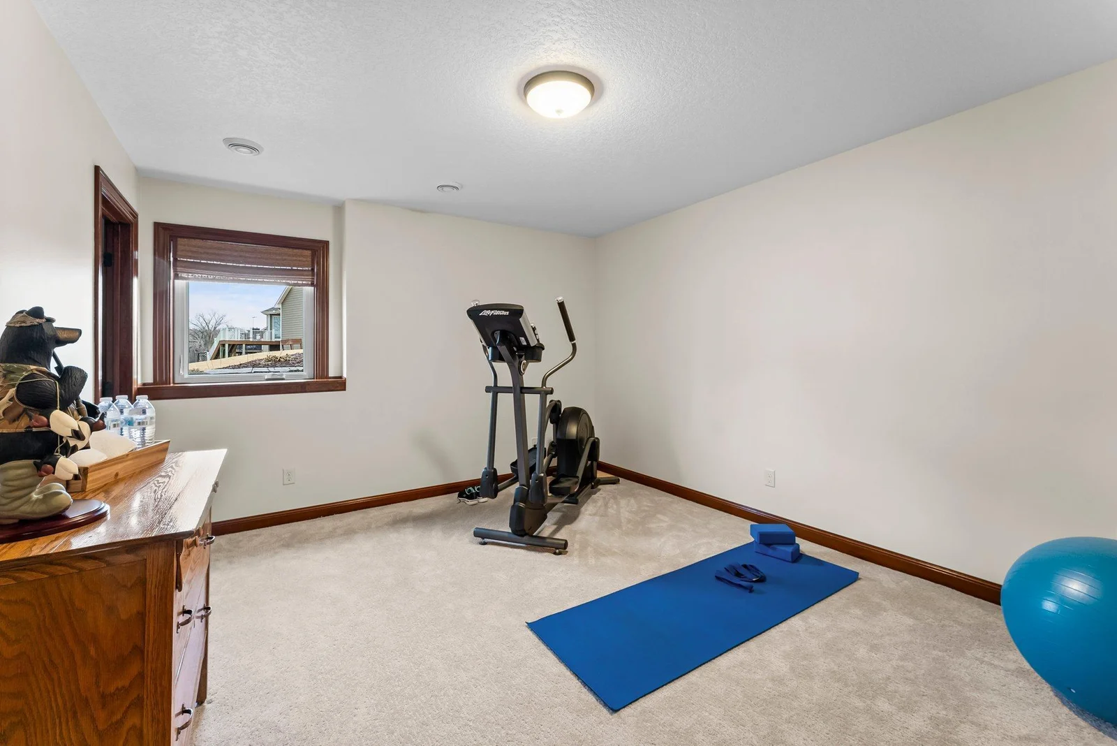 Each featuring its own walk-in closet.