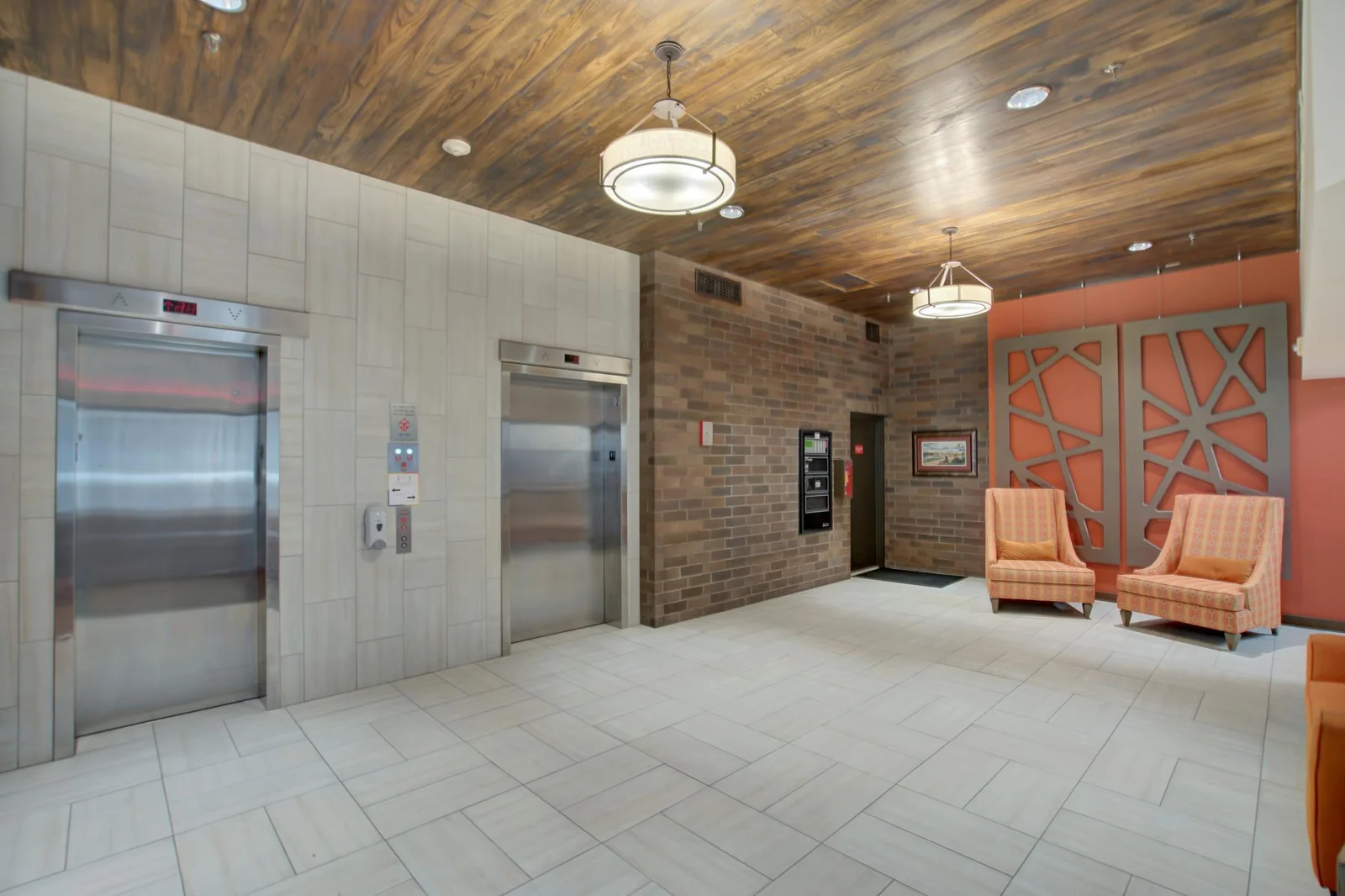Lobby with on site property manager